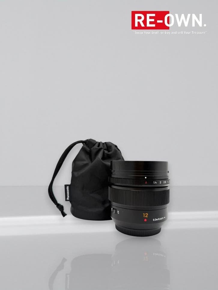 PANASONIC LEICA 12MM F/1.4 | SUMMILUX | TOPSTAAT | GARANTIE