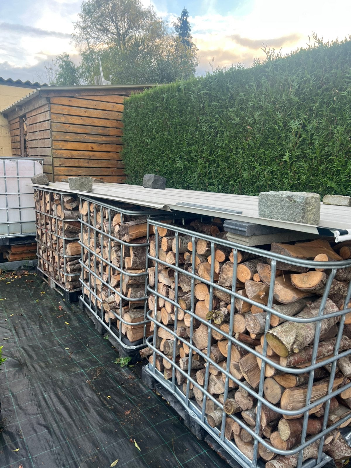 Brandhout, Tuin en Terras, 3 tot 6 m³, Ophalen, Blokken