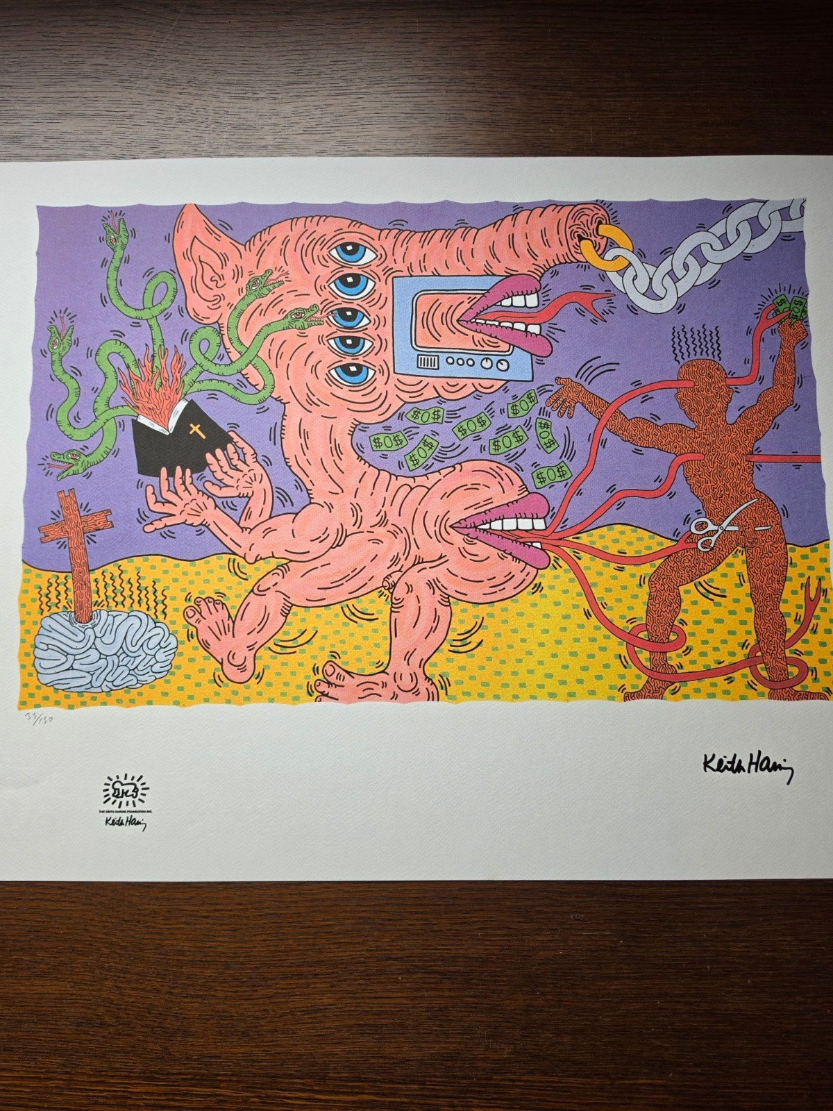 Keith Haring, Gelimiteerde oplage, Ophalen of Verzenden
