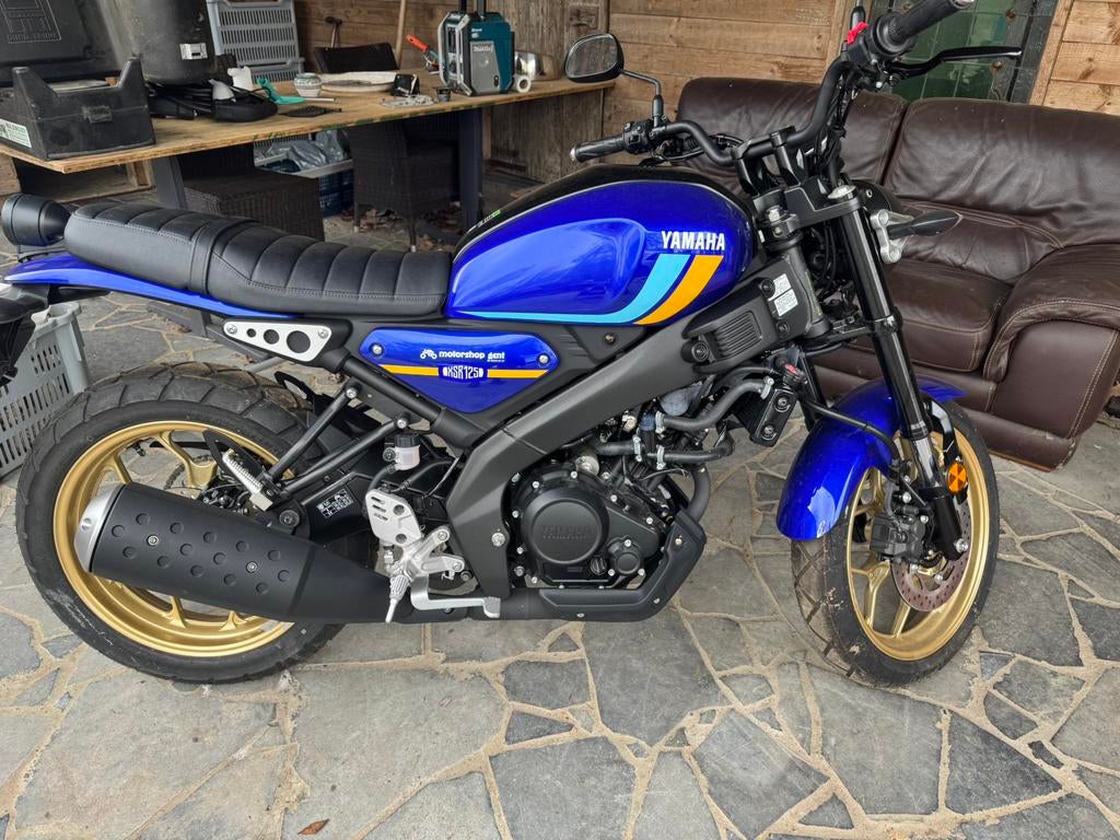 Yamaha XSR 125 zo goed als niet mee gereden, Motos, Motos | Yamaha, Particulier, Autre, jusqu'à 11 kW, 1 cylindre, Permis Moto A1 minimum