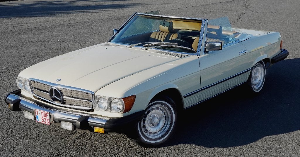 Mercedes-Benz 380 SL — 1984 — très bon état, Autos, Achat, Beige, 3800 cm³, Automatique
