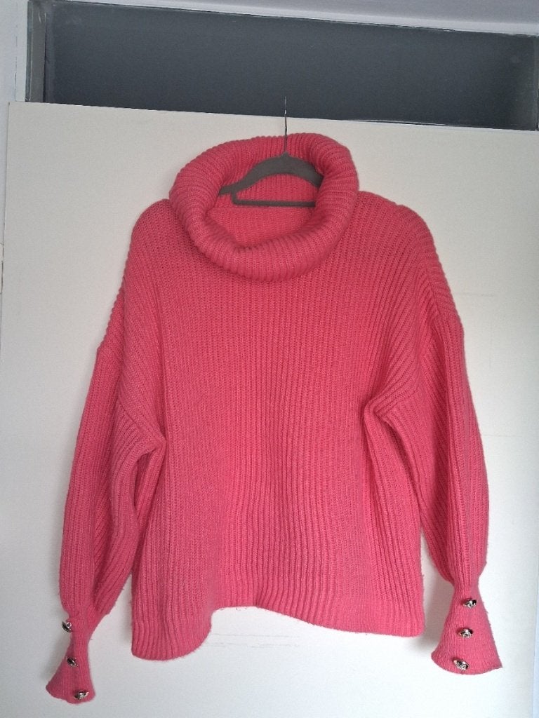 Roze col trui, maat XL, Ophalen of Verzenden, Gedragen, Maat 46/48 (XL) of groter, Roze