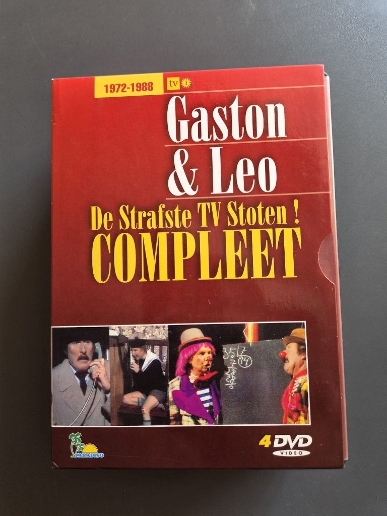 DVD Gaston & Leo, Tous les âges, Enlèvement ou Envoi, Utilisé, Néerlandais