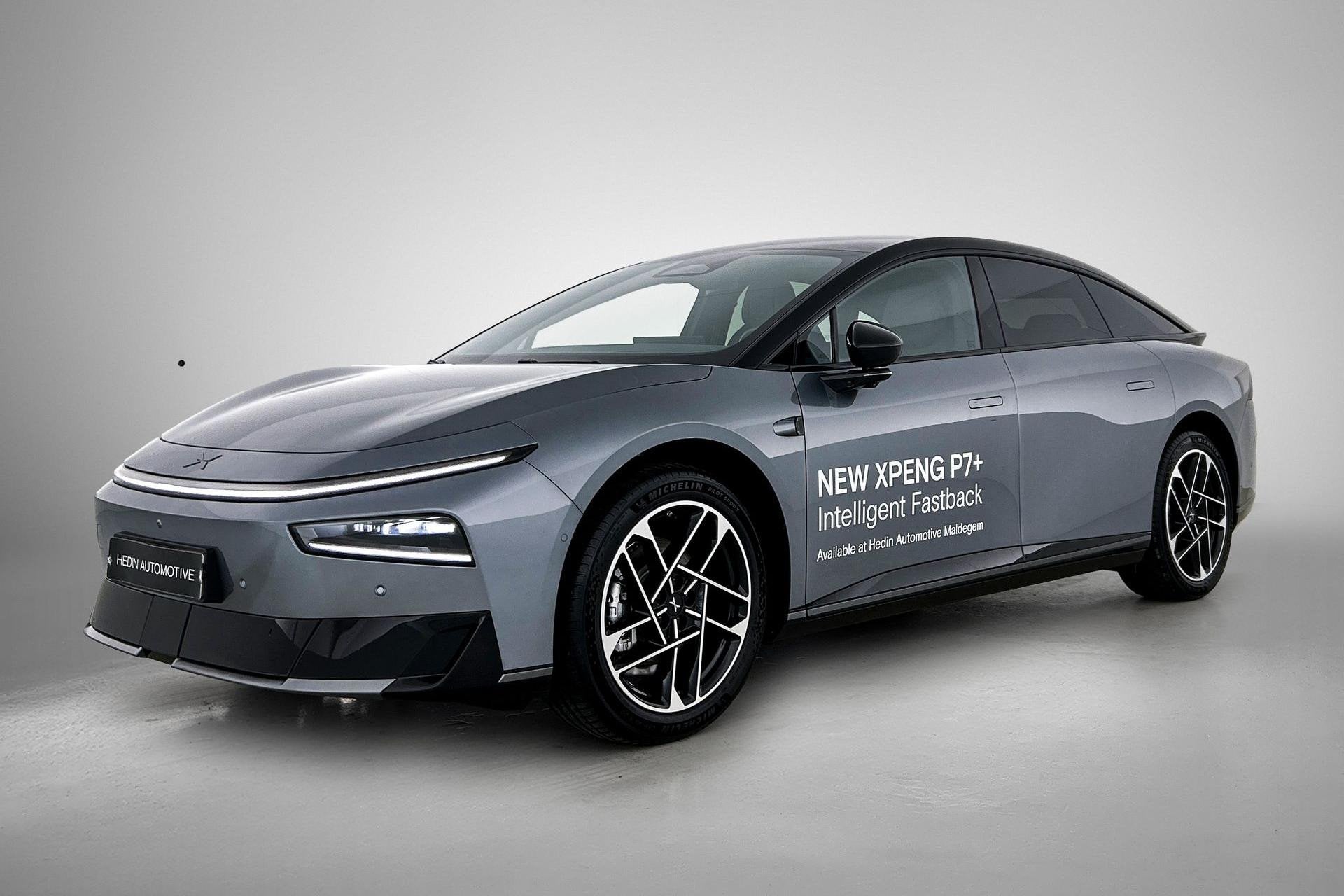 XPENG P7+ BEV 75KWH Long Range RWD | Panoramisch Dak | Head-, Autos, XPENG, Entreprise, 2100 kg, 5 portes, Tissu