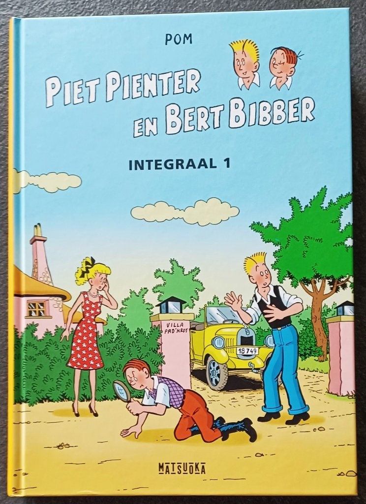 Piet Pienter en Bert Bibber integrale 1, Boeken, Ophalen of Verzenden, Zo goed als nieuw, POM