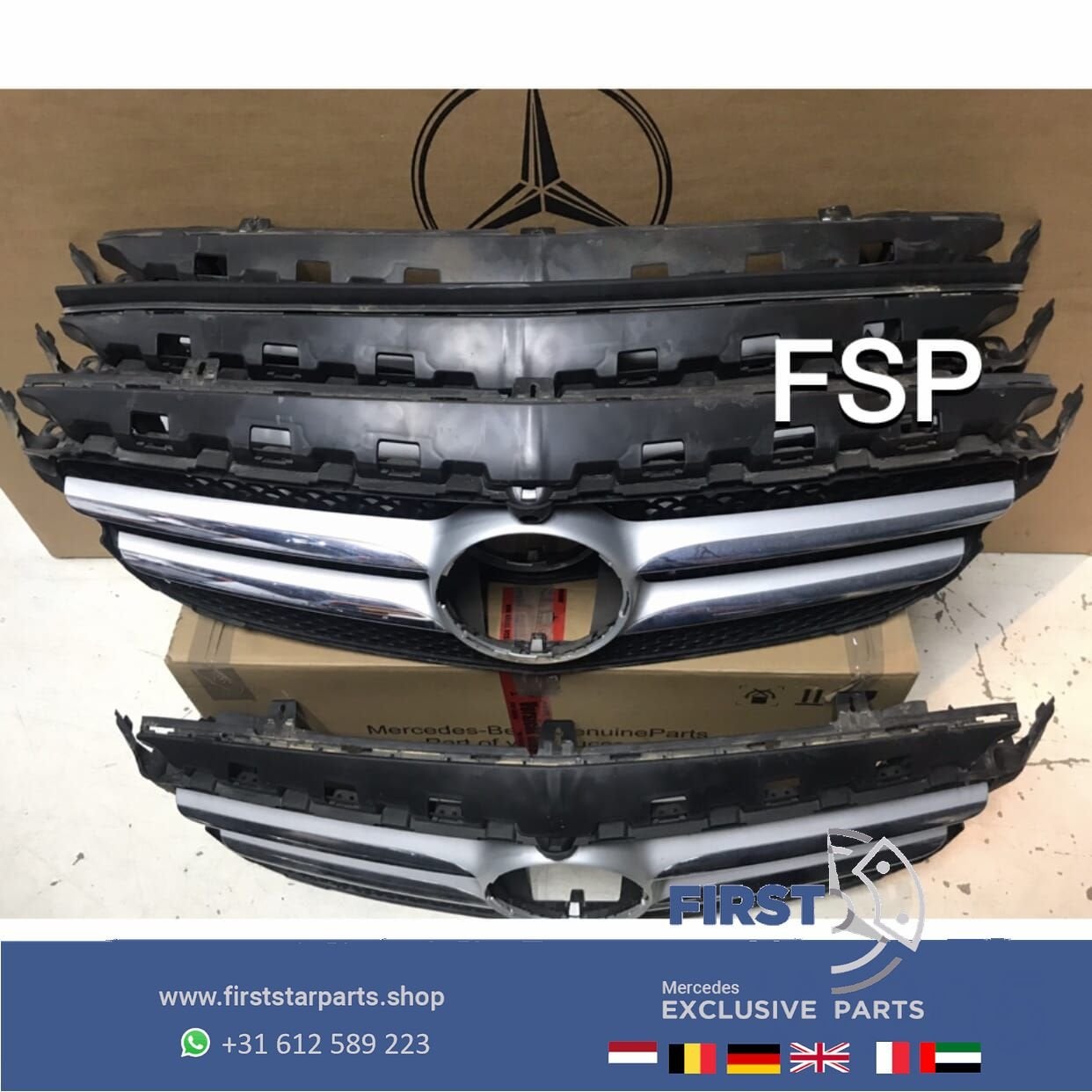 W205 C205 Avantgarde GRIL Mercedes CKlasse 205 2014-2020 GRI, Utilisé, -, -, Enlèvement ou Envoi