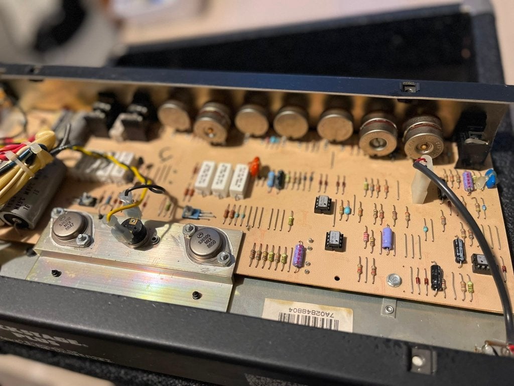 USA Peavey Backstage Plus 1987, Ophalen, Gebruikt, Gitaar, Minder dan 50 watt