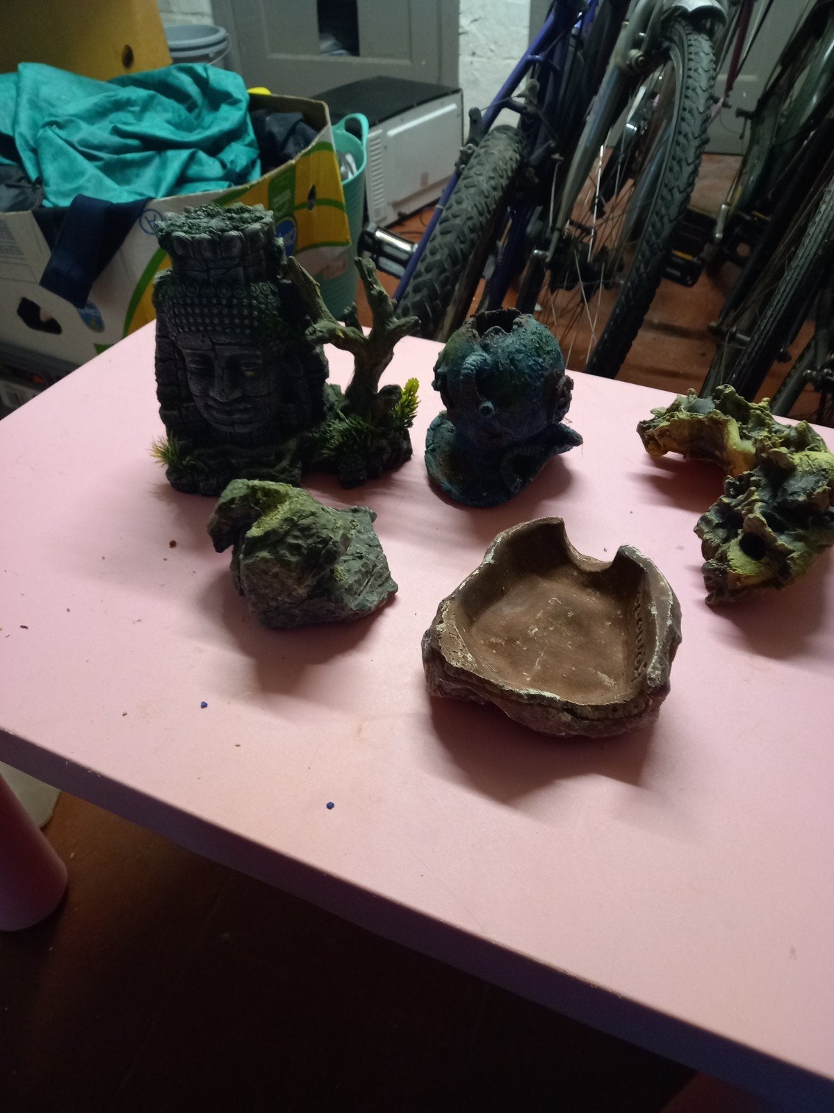 lot 5-delig aquariumaccessoire, Ophalen