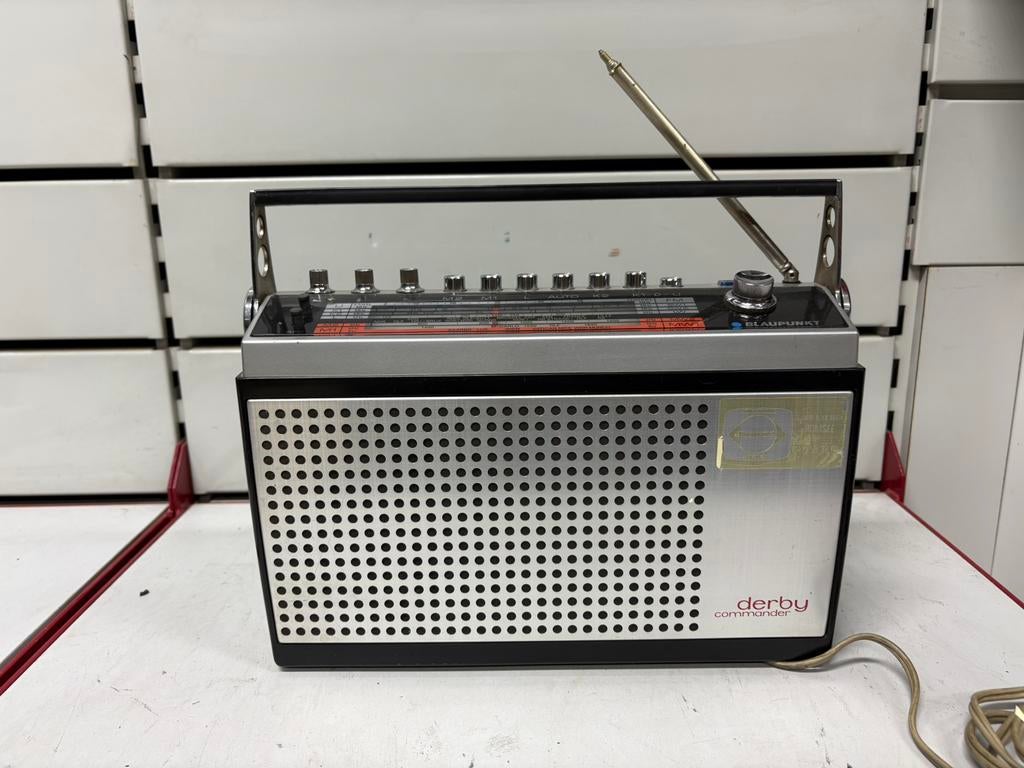 BLAUPUNKT Derby Commander Wereldradio - Vintage 1968, Ophalen of Verzenden, Gebruikt, Radio