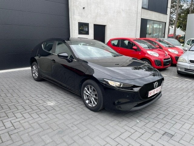 Mazda 3 2.0I e Skyactiv, X Skycruise, Automaat, 360 Camera, Auto's, 1998 cc, Stof, 4 cilinders, Zwart