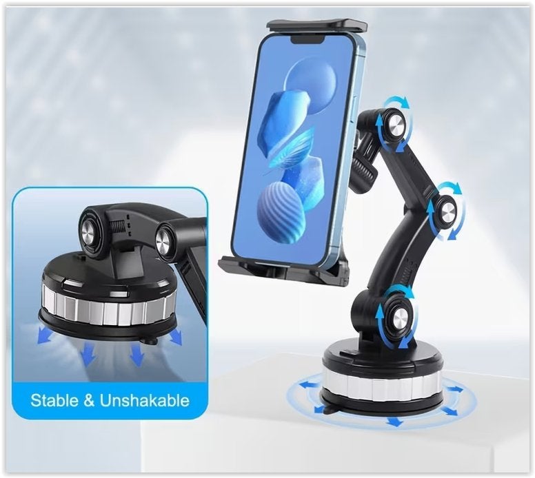 Autohouder voor tablet en mobiele telefoon, sterke, Télécoms, Téléphonie mobile | Accessoires & Pièces, Enlèvement ou Envoi, Neuf