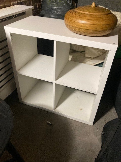 IKEA KALLAX kast 2x2 – wit, Maison & Meubles, Armoires | Armoires murales, Utilisé, Moins de 100 cm, Moins de 150 cm, 25 à 50 cm