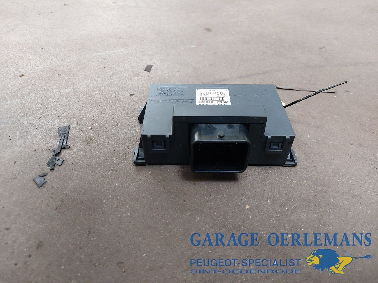 dakcomputer peugeot 308 cc, 9666547780, -, Utilisé, -, ARN reconnu