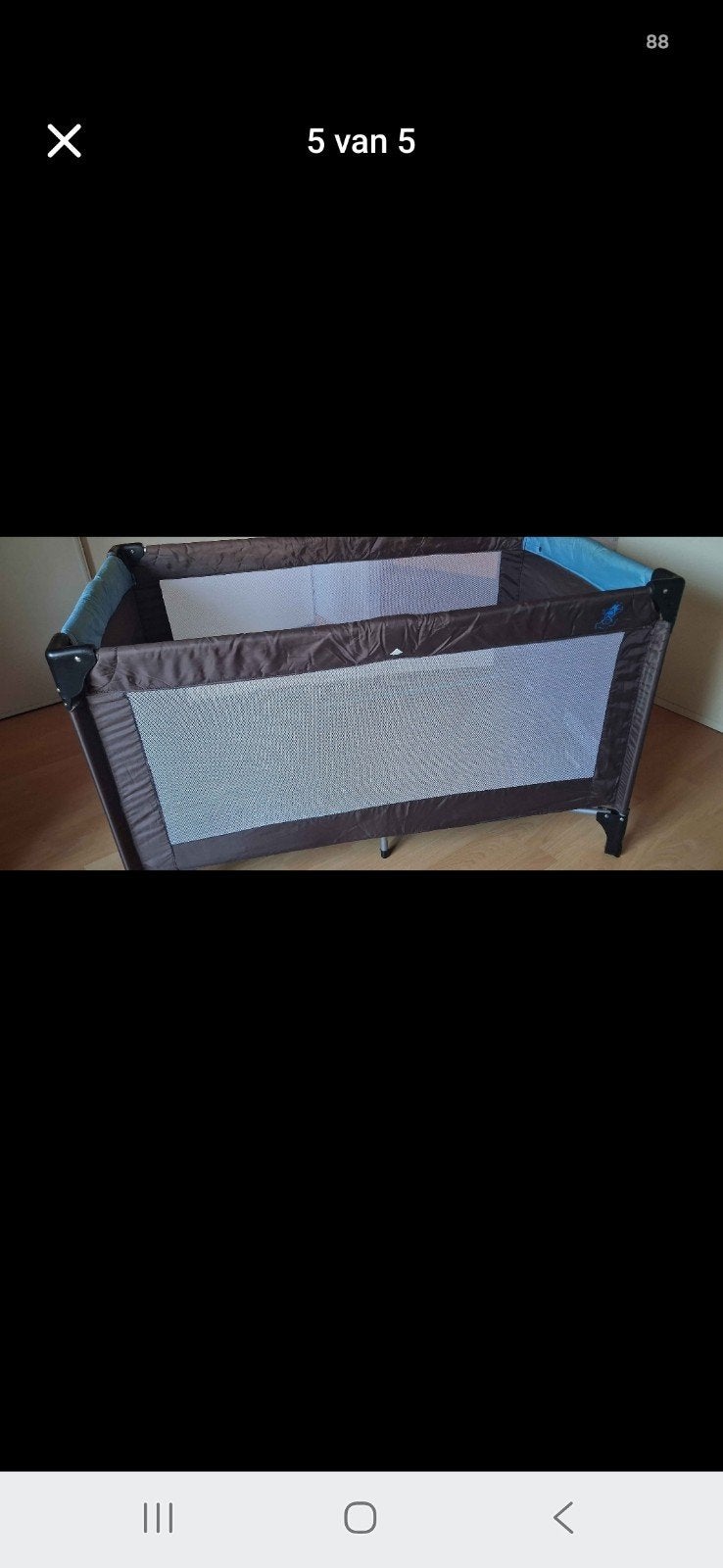 reisbedje, Kinderen en Baby's, Ophalen, Gebruikt, Reisbedje