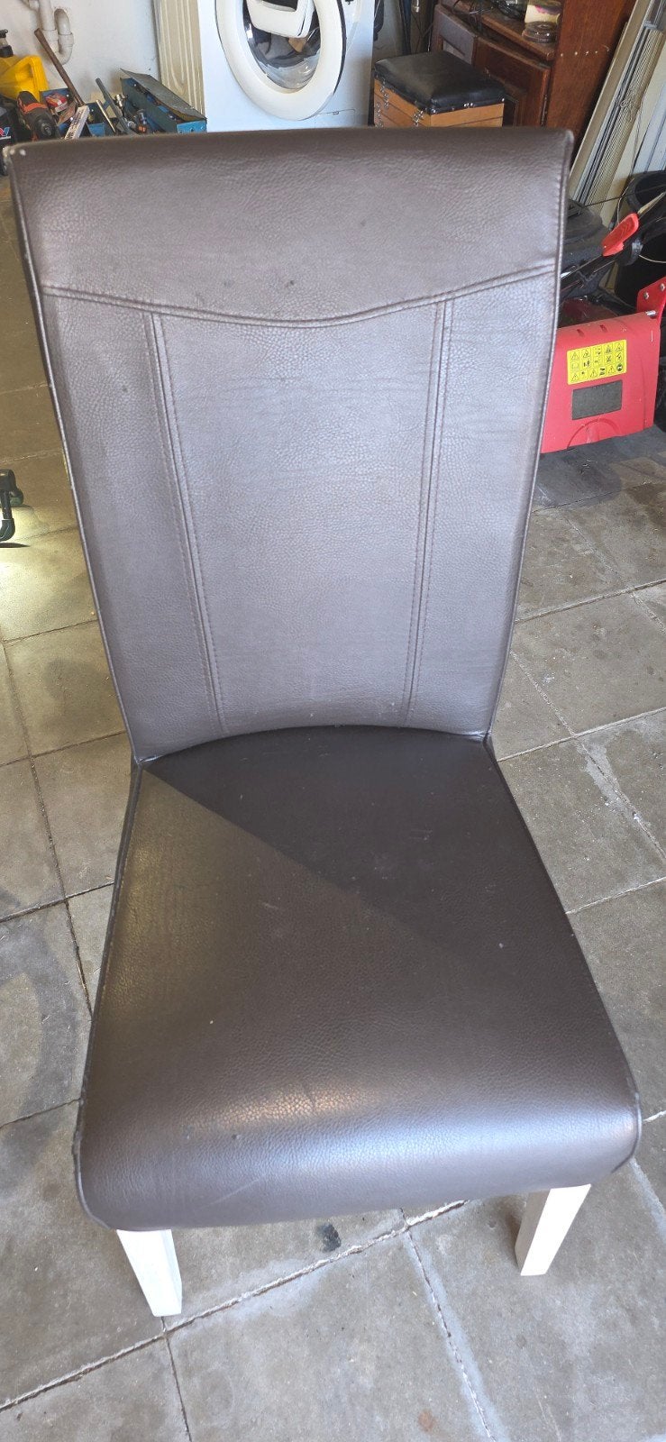 eetkamer stoelen 6x, Maison & Meubles, Chaises, Enlèvement ou Envoi, Cuir