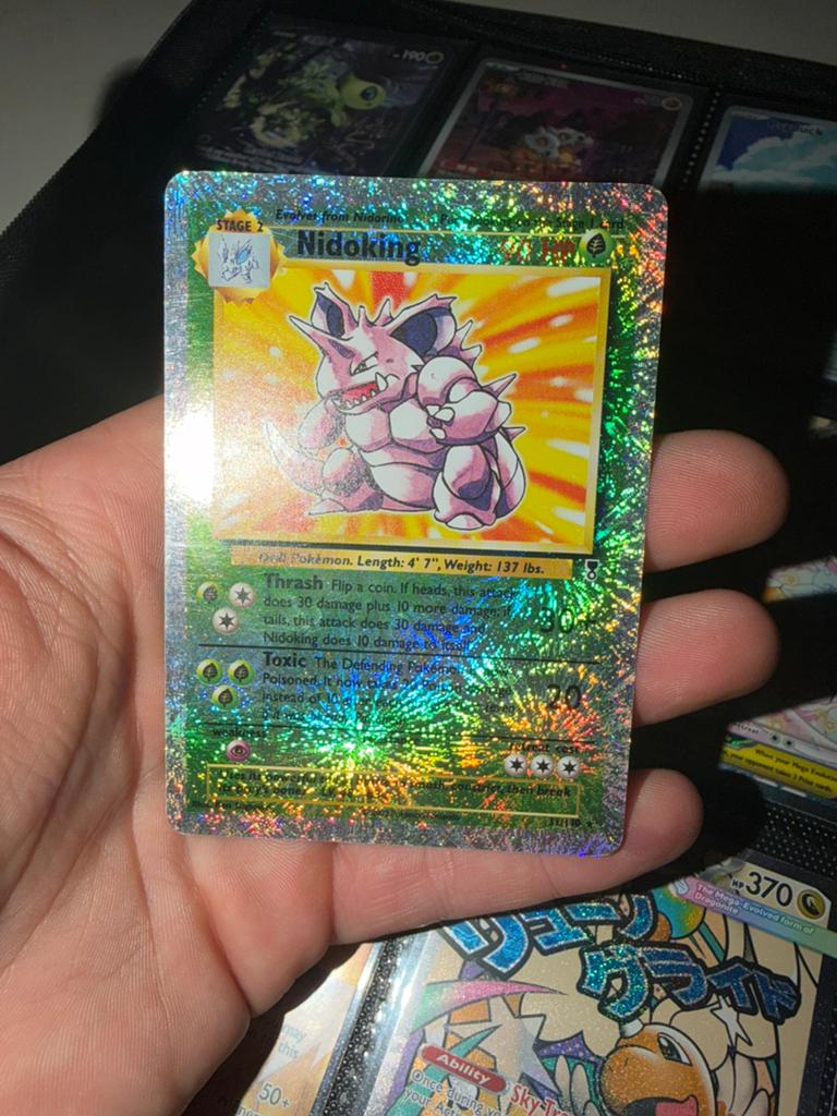 Nidoking Reverse Holo (Legendary Collection), Hobby en Vrije tijd, Ophalen of Verzenden, Zo goed als nieuw, Losse kaart, Foil