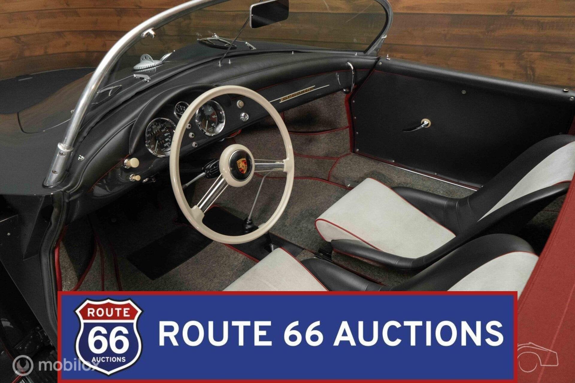 Porsche 356 Pre-A Speedster | 1955 | Route 66 Auctions, Autos, Oldtimers & Ancêtres, Achat, Entreprise, Boîte manuelle, Autre carrosserie