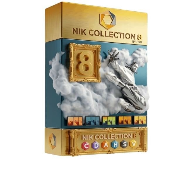 Nik Collection 8 | Plugins voor Photoshop en Lightroom, Ophalen, Nieuw, Windows