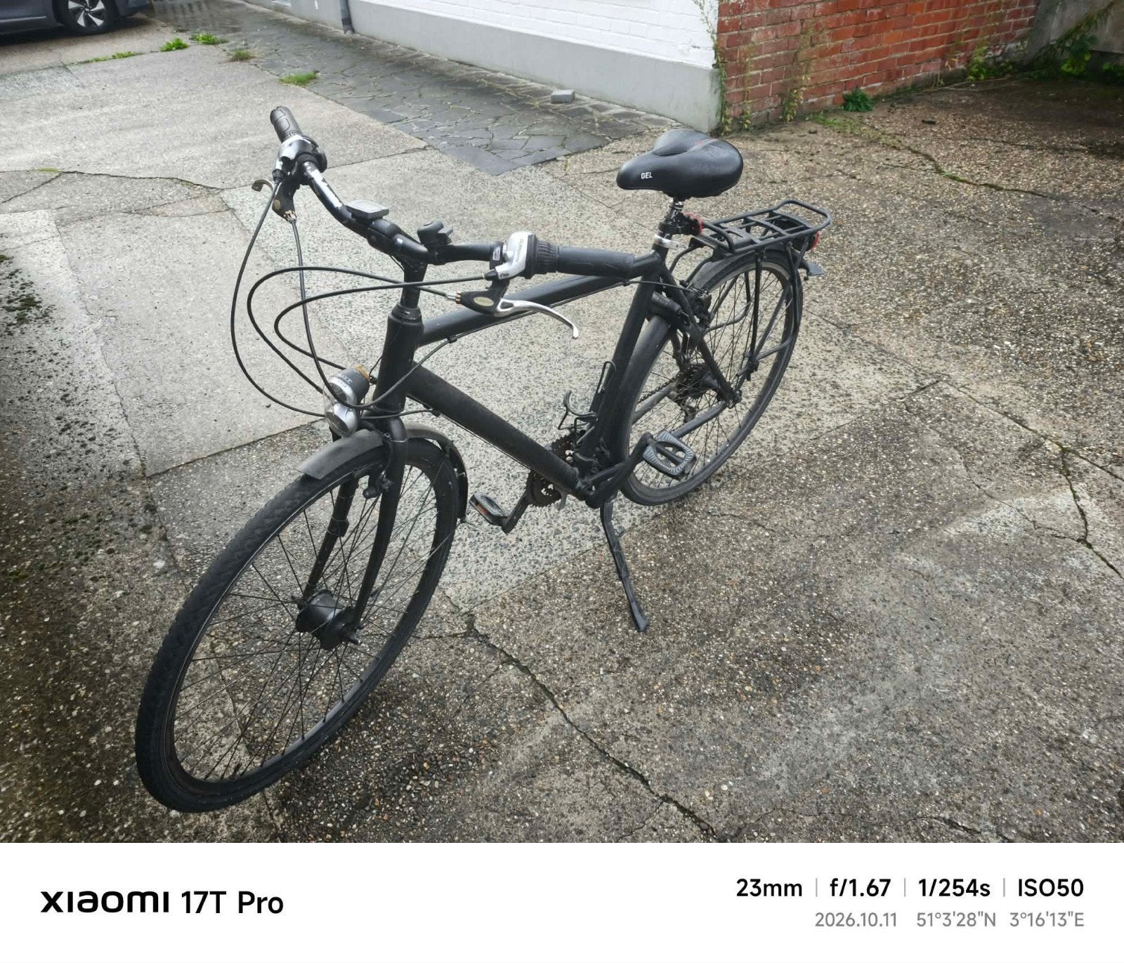 fiets, Fietsen en Brommers, Gebruikt, Velgrem, Versnellingen, 61 tot 65 cm