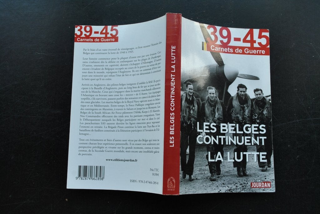 39-45 Carnets de guerre Les belges continuent la lutte WW2, Livres, Enlèvement ou Envoi, Deuxième Guerre mondiale, COLLECTIF, Utilisé