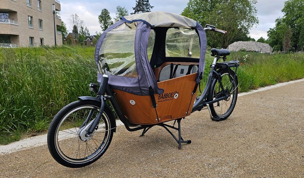 Babboe City elektrische bakfiets GEKEURD in perfecte staat., Enlèvement, Comme neuf, Électrique
