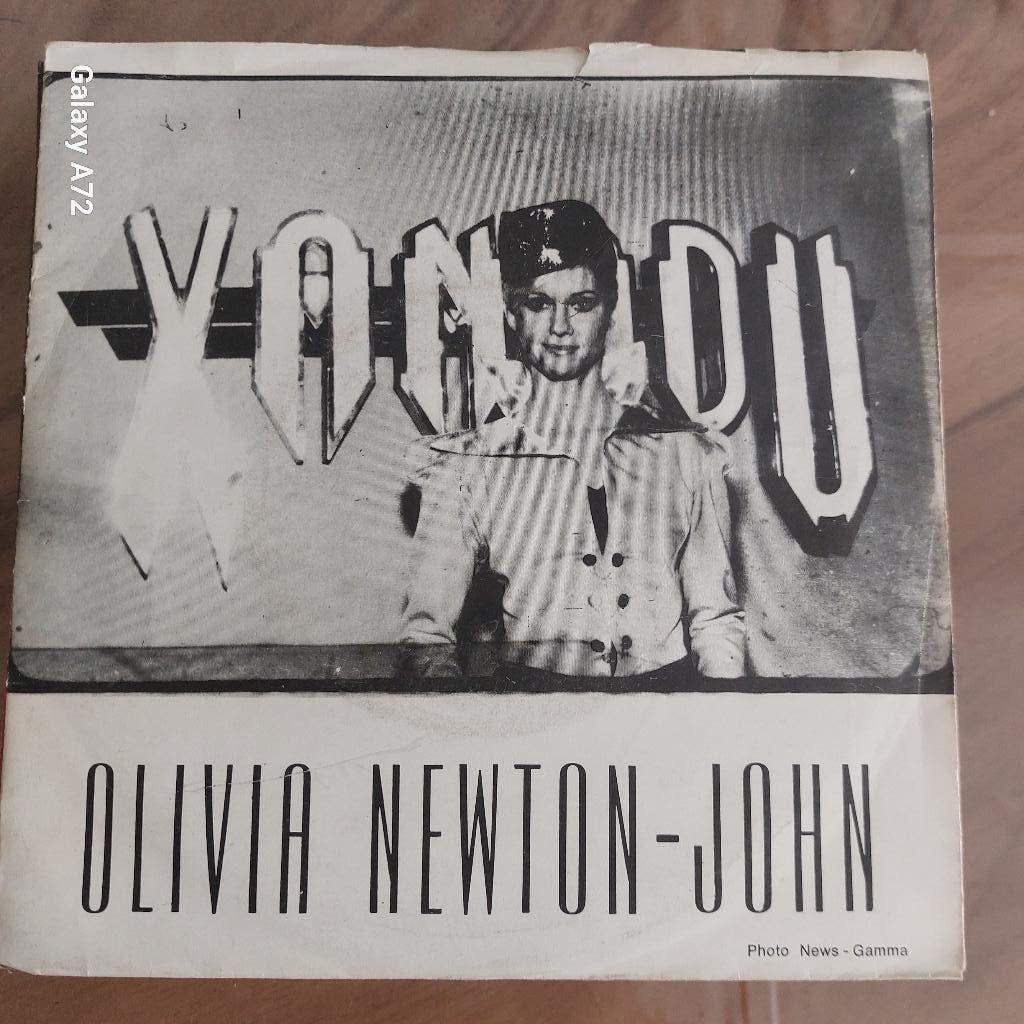olivia newton john & elo xanadu, Gebruikt, 7 inch, Ophalen of Verzenden, Pop