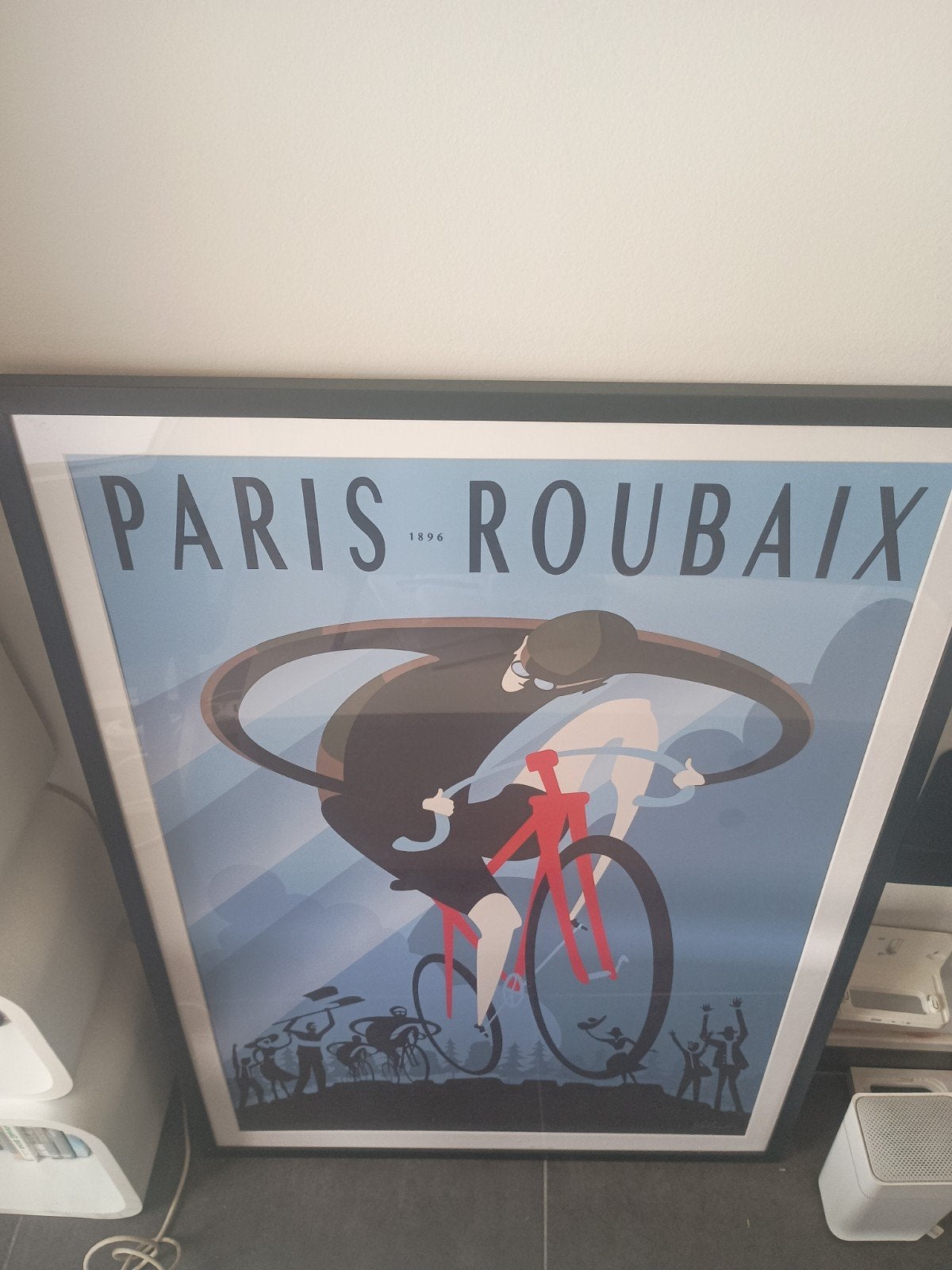 Poster in kader Paris - Roubaix, Enlèvement