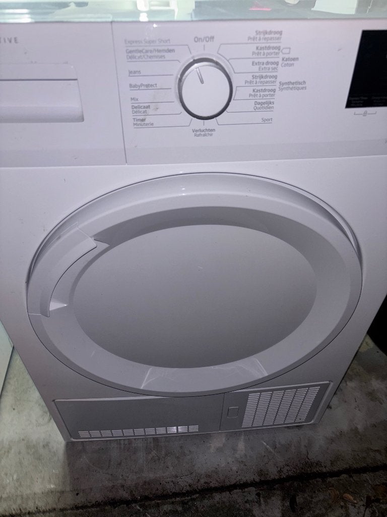 Beko DCU7235BX condensdroger – 7 kg – bouwjaar 2021, Elektronische apparatuur, Droogkasten, Ophalen, 6 tot 8 kg, Gebruikt, Anti-kreukfase
