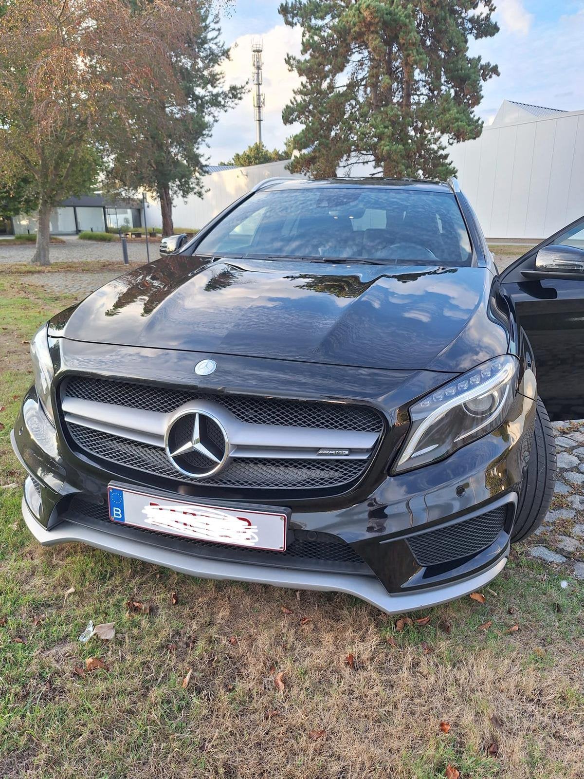Mercedes GLA 45 AMG 4-Matic,Pano,Sport Uitlaat,H&K,Crply,.., Auto's, Automaat, 4 cilinders, Panoramadak, Leder en Stof