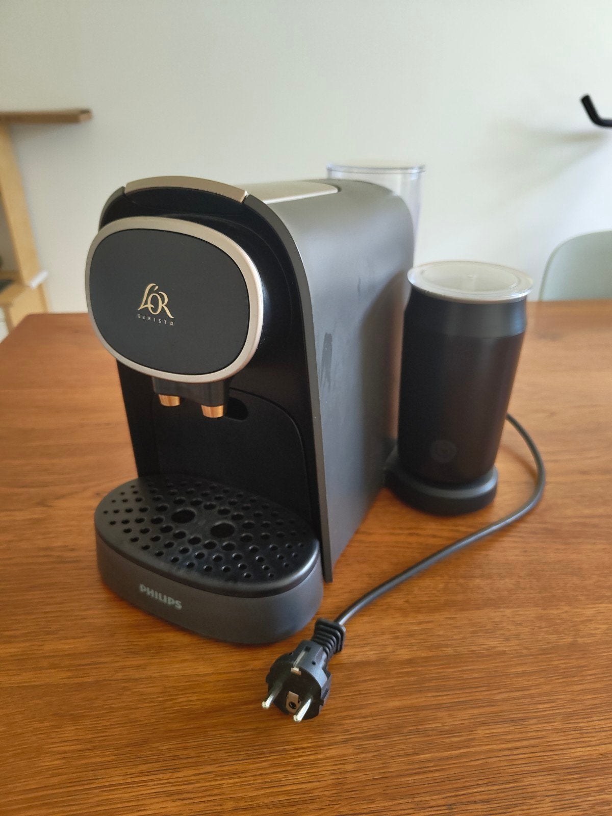 Philips l'or barista met melkopschuimer, Ophalen
