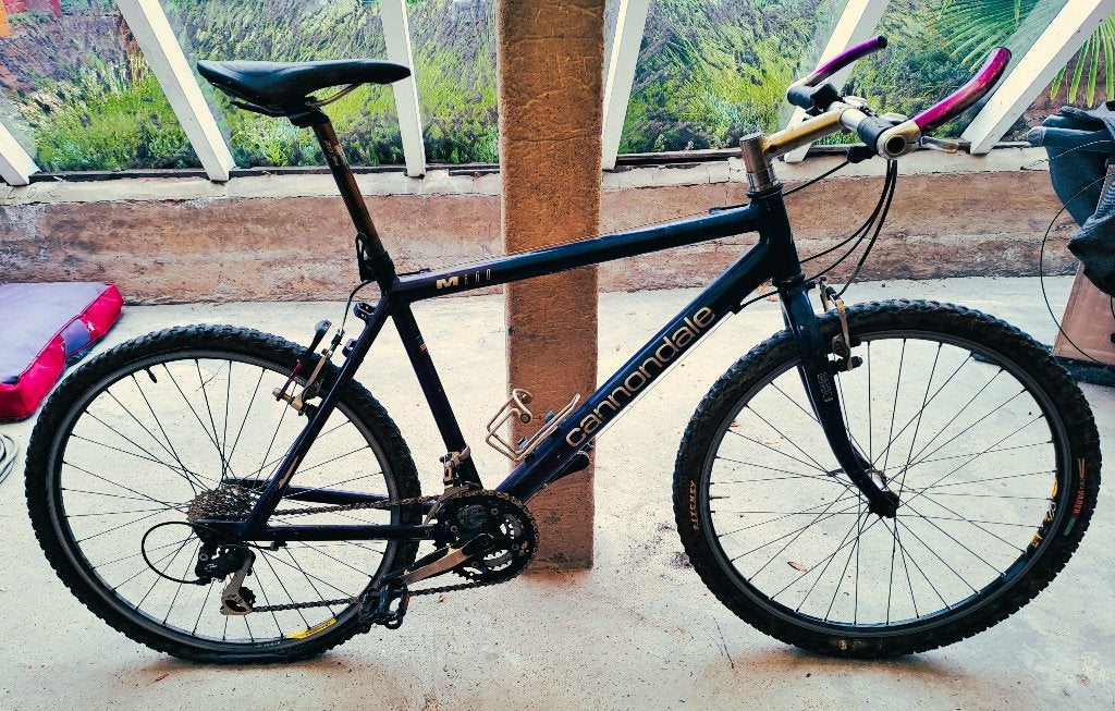 Cannondale M600 vintage - 47 cm, Minder dan 10 versnellingen, Gebruikt, Velgrem, Aluminium
