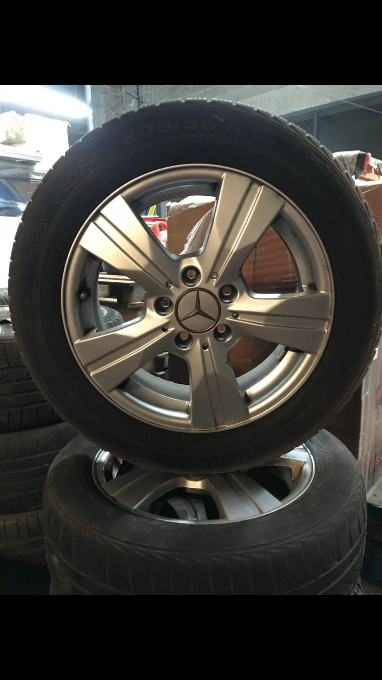 Mercedes velgen A klasse en B klasse, Auto-onderdelen, Ophalen, Velg(en)