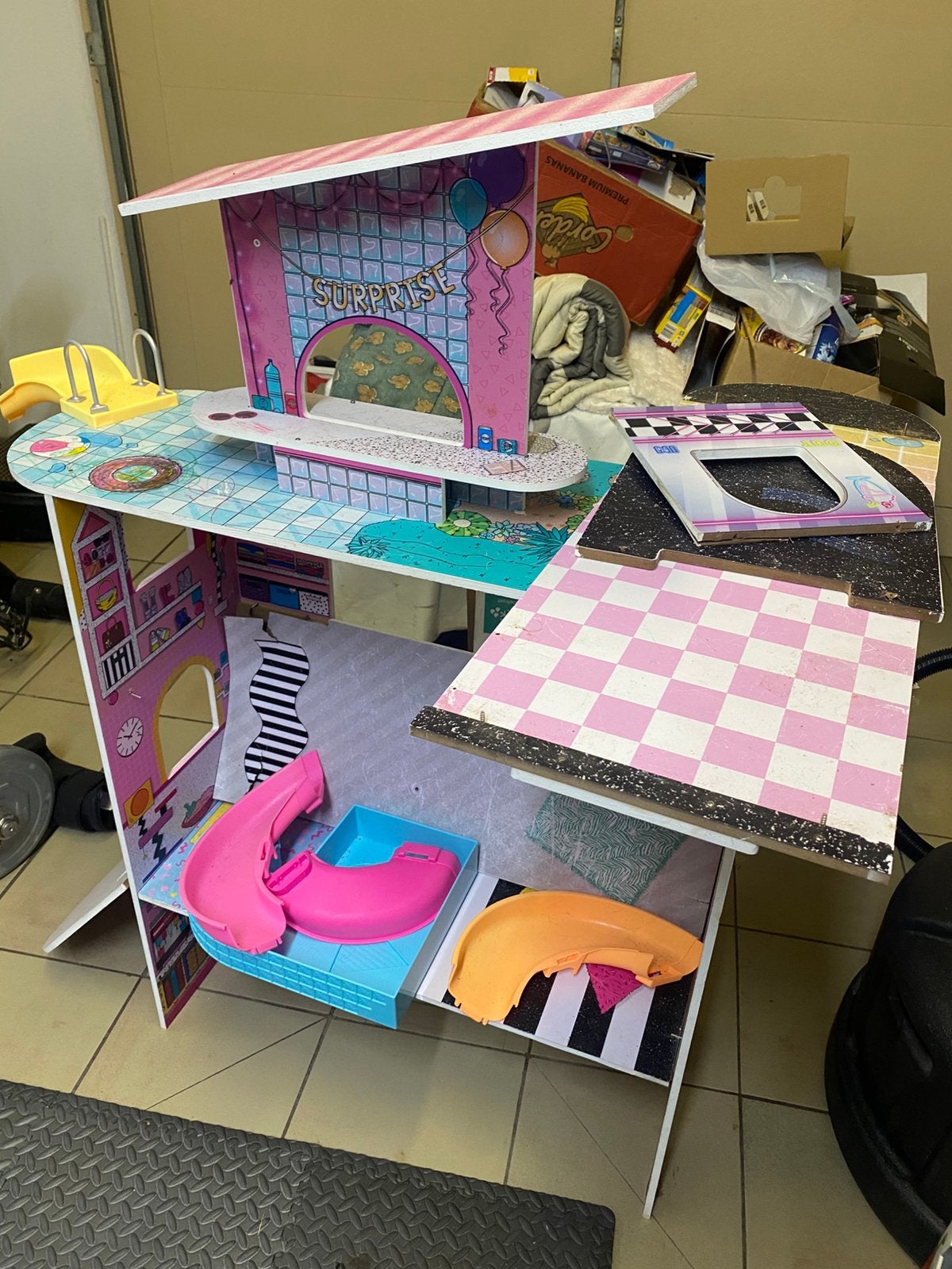Lol surprise dollhouse, Kinderen en Baby's, Ophalen, Zo goed als nieuw