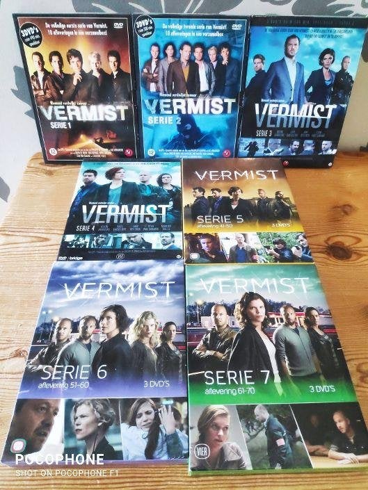 Vermist - De Complete Collectie Seizoen 1 t/m 7 - Nieuwstaat, Cd's en Dvd's, Dvd's | Tv en Series, Zo goed als nieuw, Actie en Avontuur
