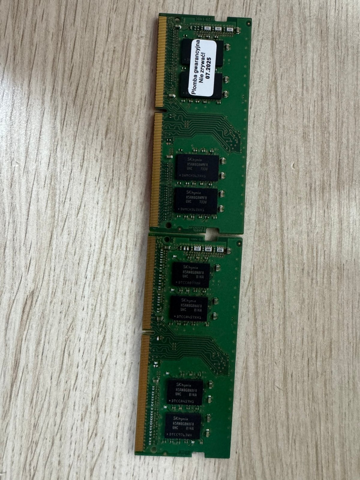 2x 8GB DDR4 SODIMM RAM - 16GB totaal – uit ThinkPad T480, Computers en Software, DDR4, Ophalen of Verzenden, Zo goed als nieuw