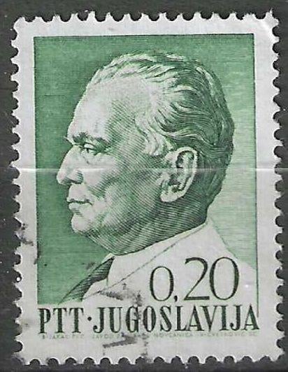 Joegoslavie 1968 - Yvert 1146 - Maarschalk Tito (ST), Verzenden, Gestempeld