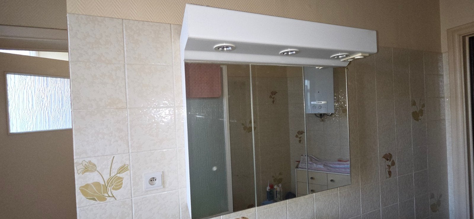 meuble miroir de salle de bain, Maison & Meubles, Enlèvement