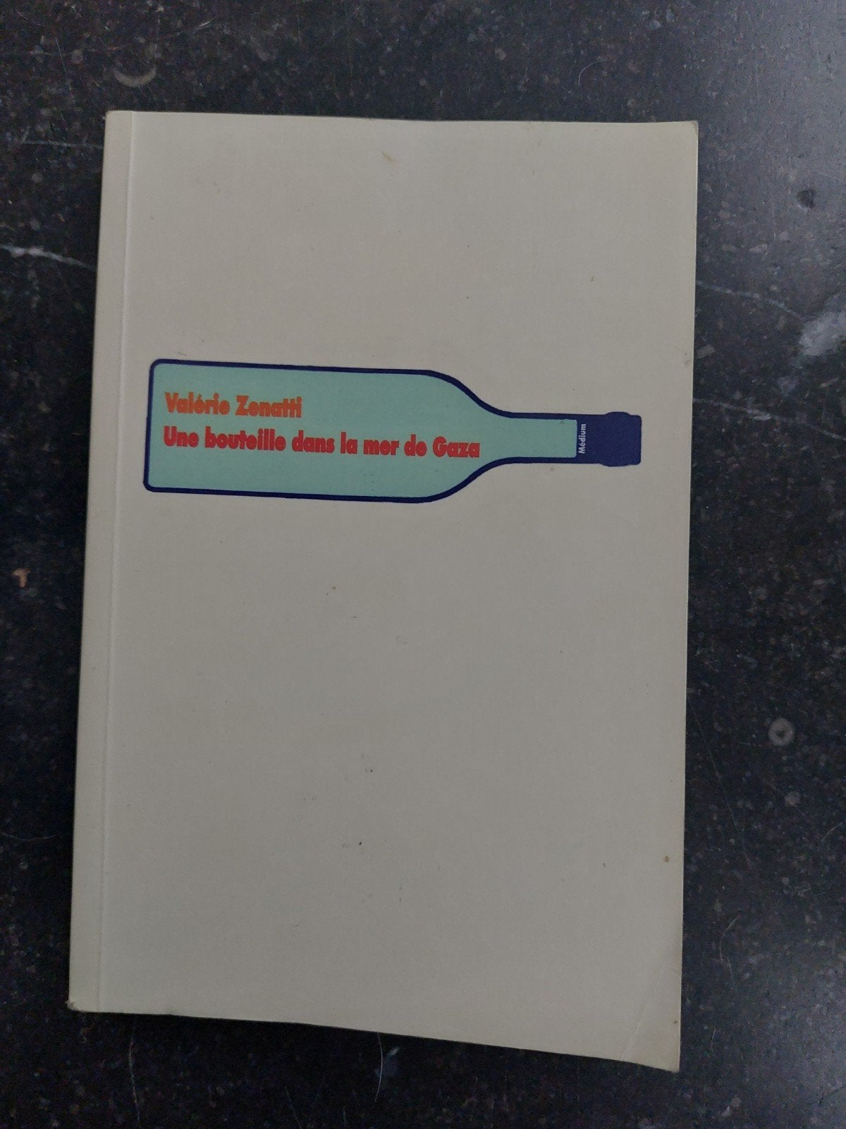 Une bouteille dans la mer de Gaza de Zenatti, Boeken, Ophalen