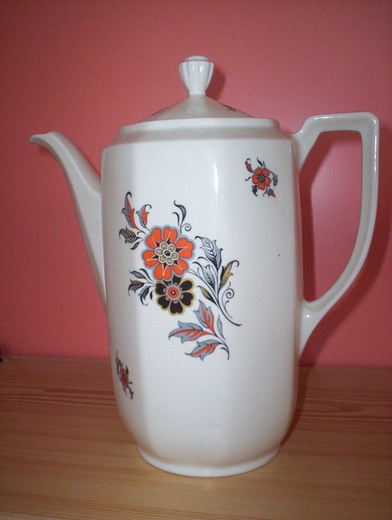 Theekan of koffiekan van Mosa - Maastricht ., Antiquités & Art, Enlèvement