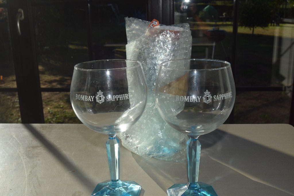 Bombay Sapphire Gin Glass, Verzamelen, Glas en Drinkglazen, Ophalen, Nieuw, Overige typen