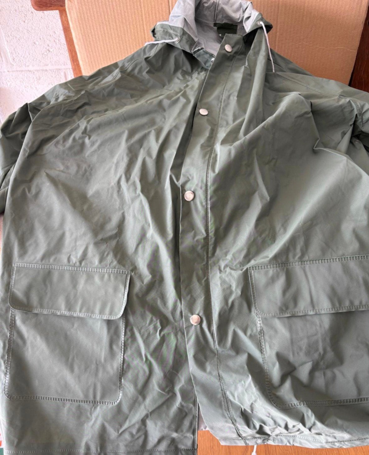 Veste et pantalon pluie, Enlèvement ou Envoi, Comme neuf, Combinaison de pluie