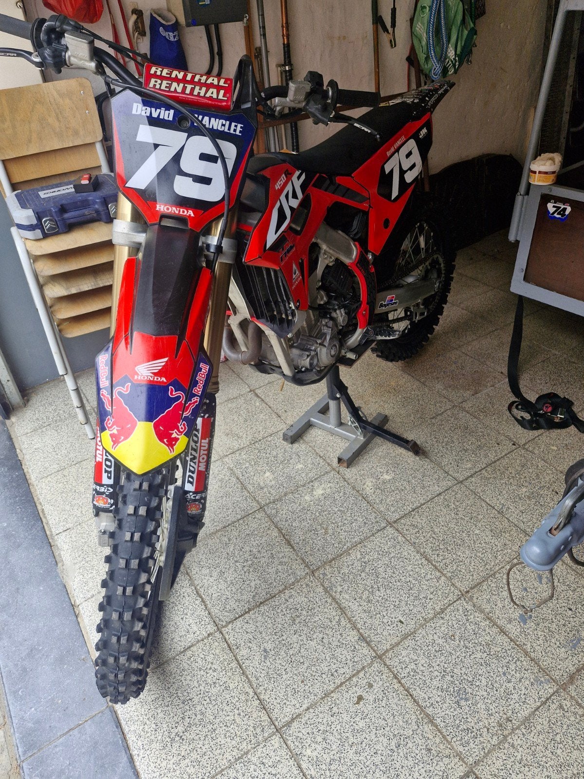 crf 450 2022, 450 cc, Occasion, Particulier, Crossmotor