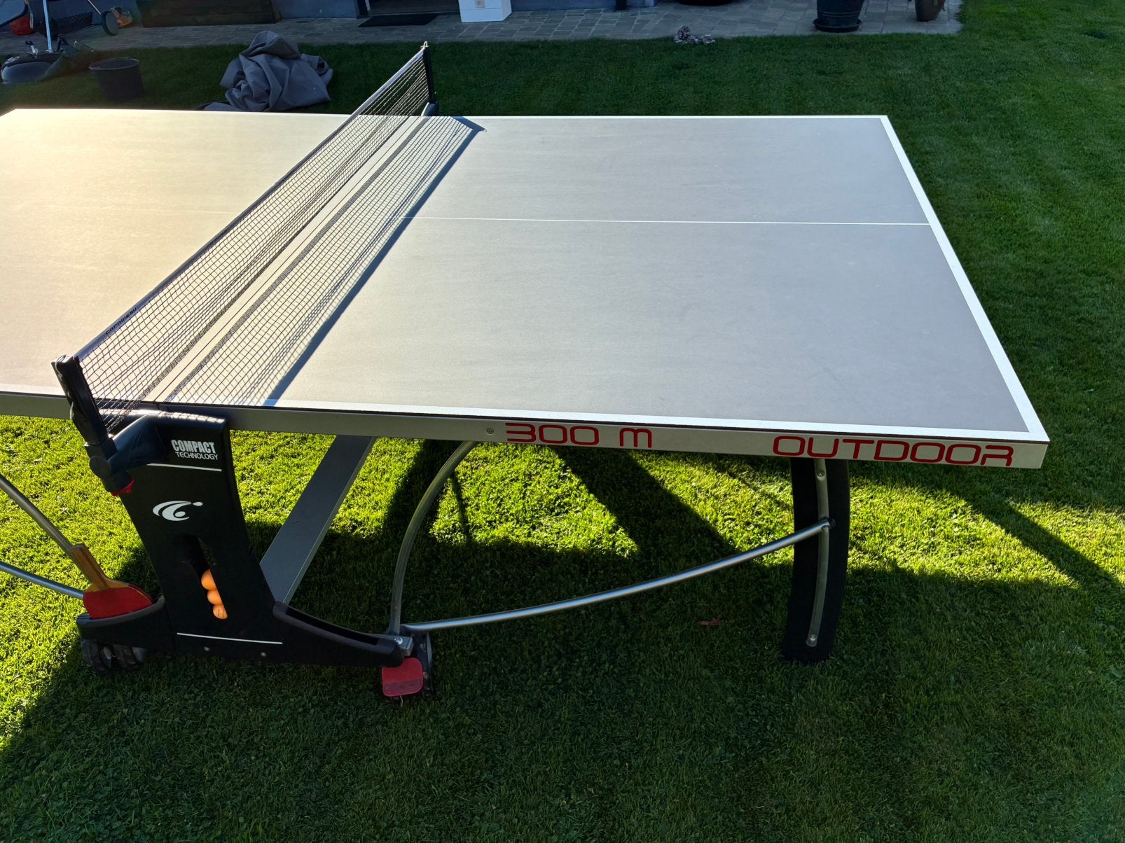 Table de ping-pong Cornilleau 300 m extérieure, Sports & Fitness, Enlèvement, Comme neuf, Table d'extérieur, Pliante