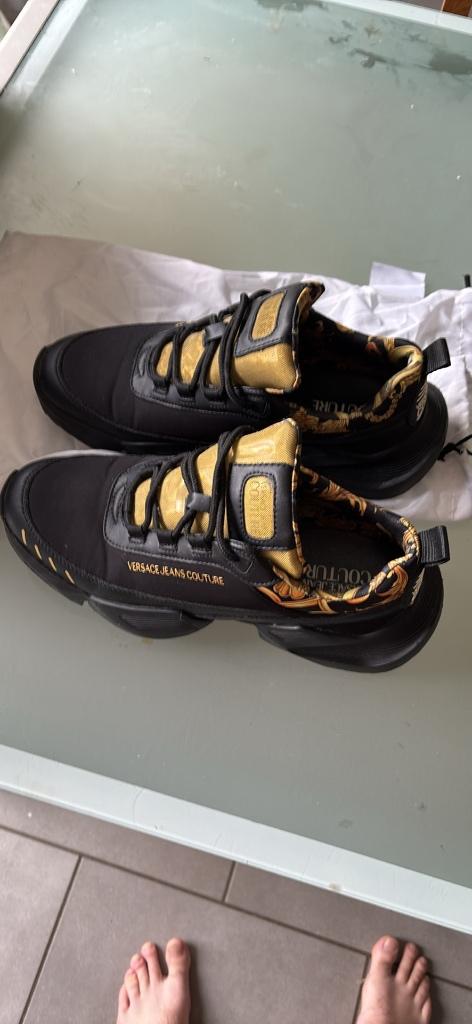 Baskets Versace Jeans Couture, Comme neuf, Enlèvement, Baskets, Noir