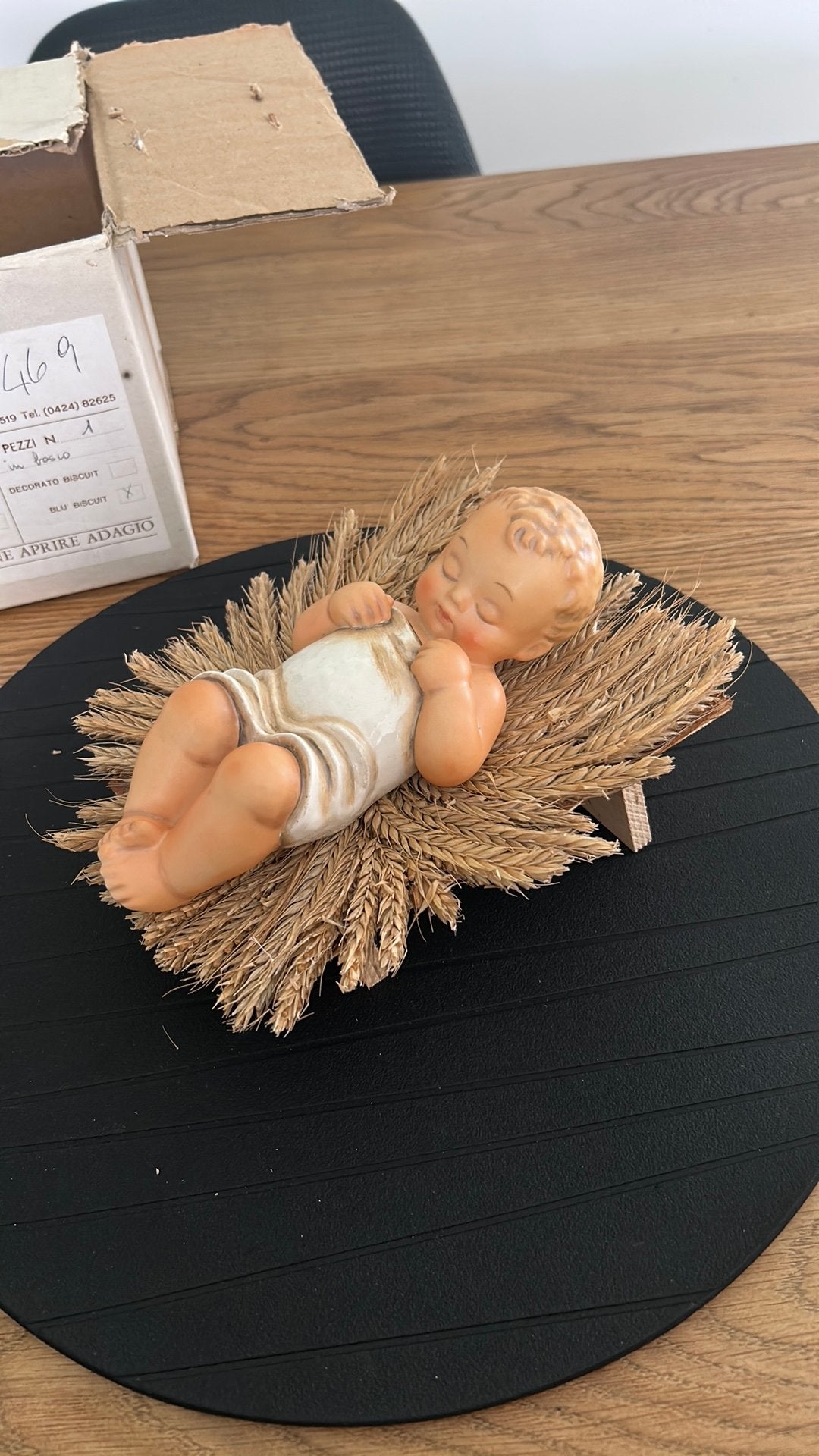 Bébé de Noël dans un berceau Hummel, Goebel, Antiquités & Art, Enlèvement