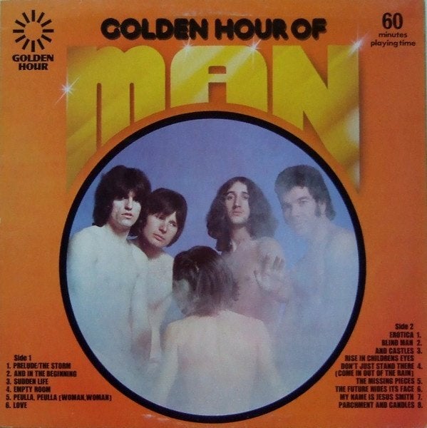 MAN THE GOLDEN HOUR OF MAN, LP, Fotohoes, Ophalen of Verzenden, Zo goed als nieuw