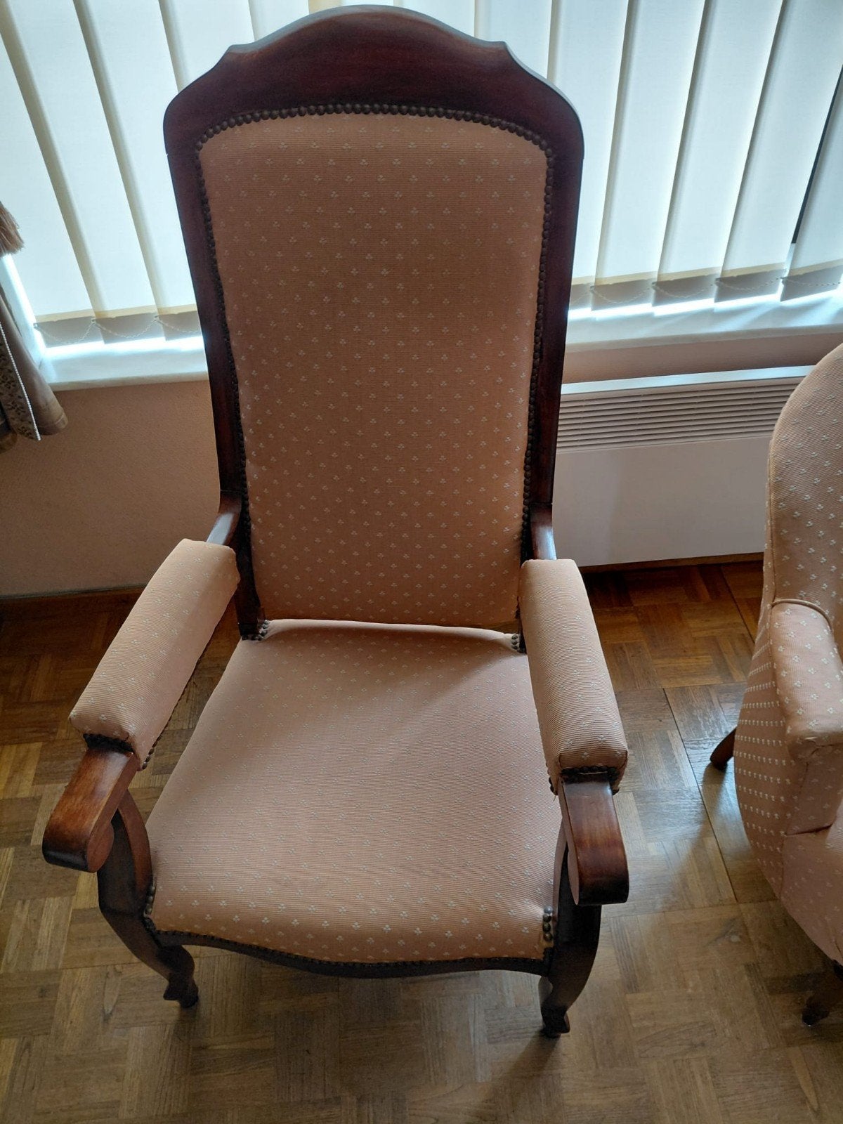 2 beaux fauteuils, Enlèvement