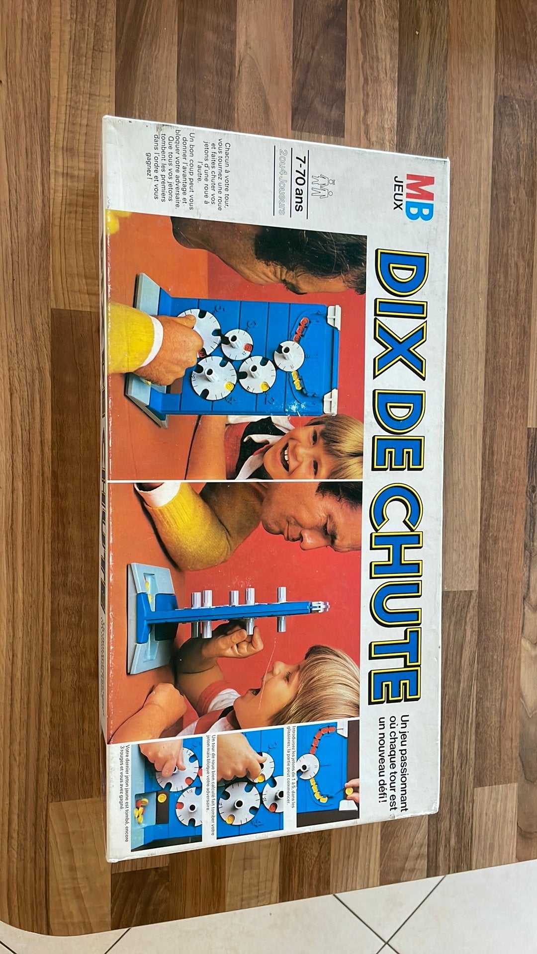 Bordspel - Fall ten - MB, Ophalen of Verzenden, Gebruikt