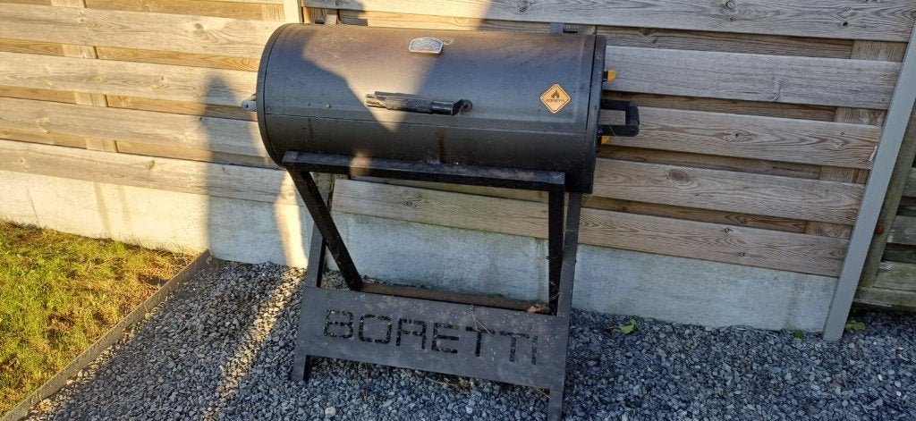 Barbecue au charbon Boretti/barbecue à fumoir, Jardin & Terrasse, Enlèvement, Utilisé, Boretti.