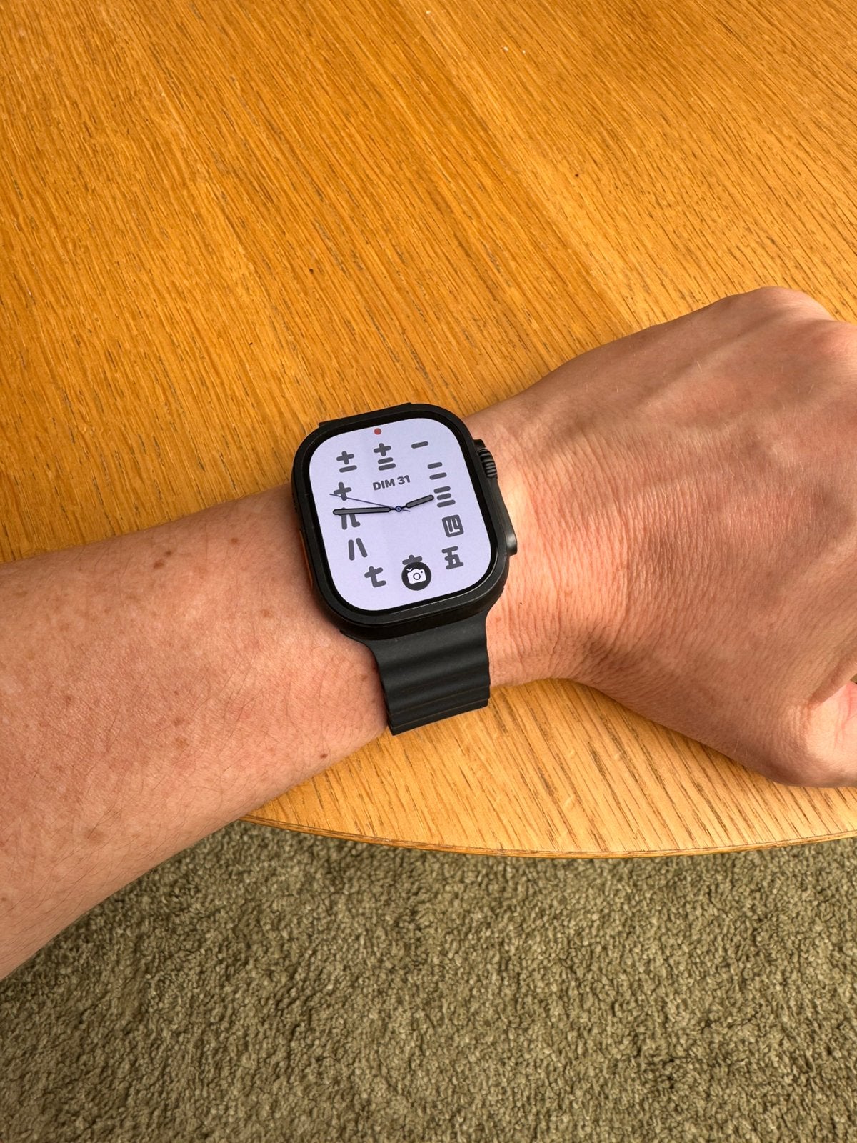 Appel watch ultra serie 3, Enlèvement, Comme neuf, Noir, IOS